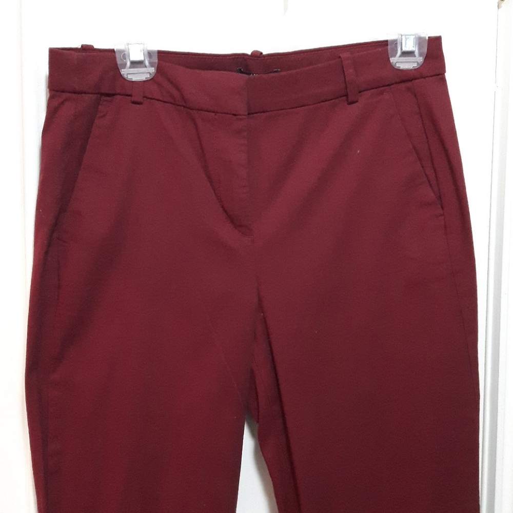 🛍️ NWT j.crew factory maroon chinos